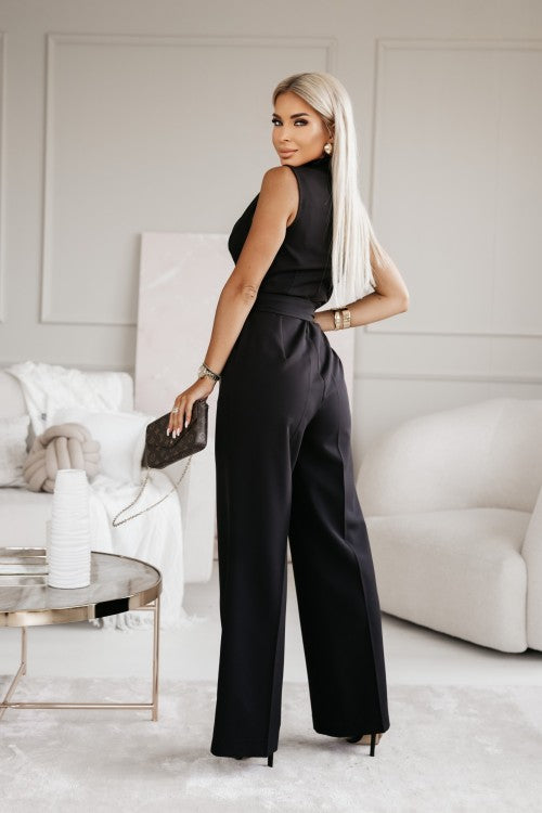 Giuliana - Stijlvolle Mouwloze Jumpsuit met Elegante Pasvorm voor Dames