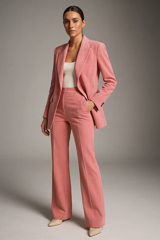 Dames 2-delig Broekpak – Blazer & Pantalon Set | Zakelijk & Formeel