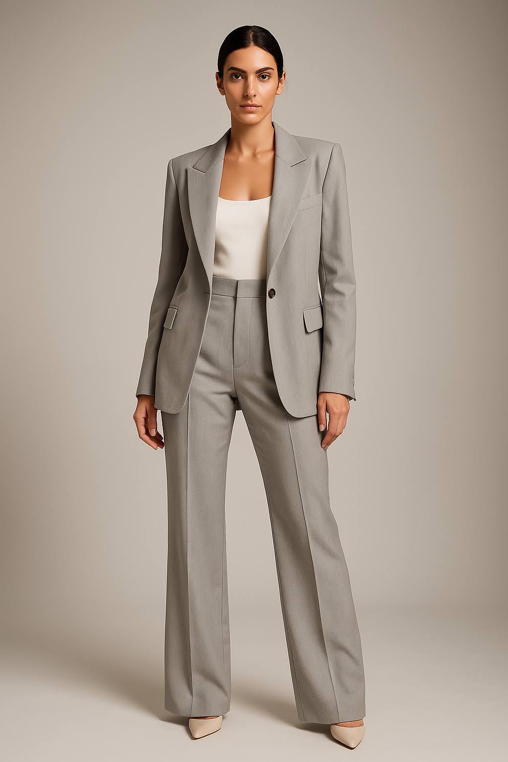 Dames 2-delig Broekpak – Blazer & Pantalon Set | Zakelijk & Formeel