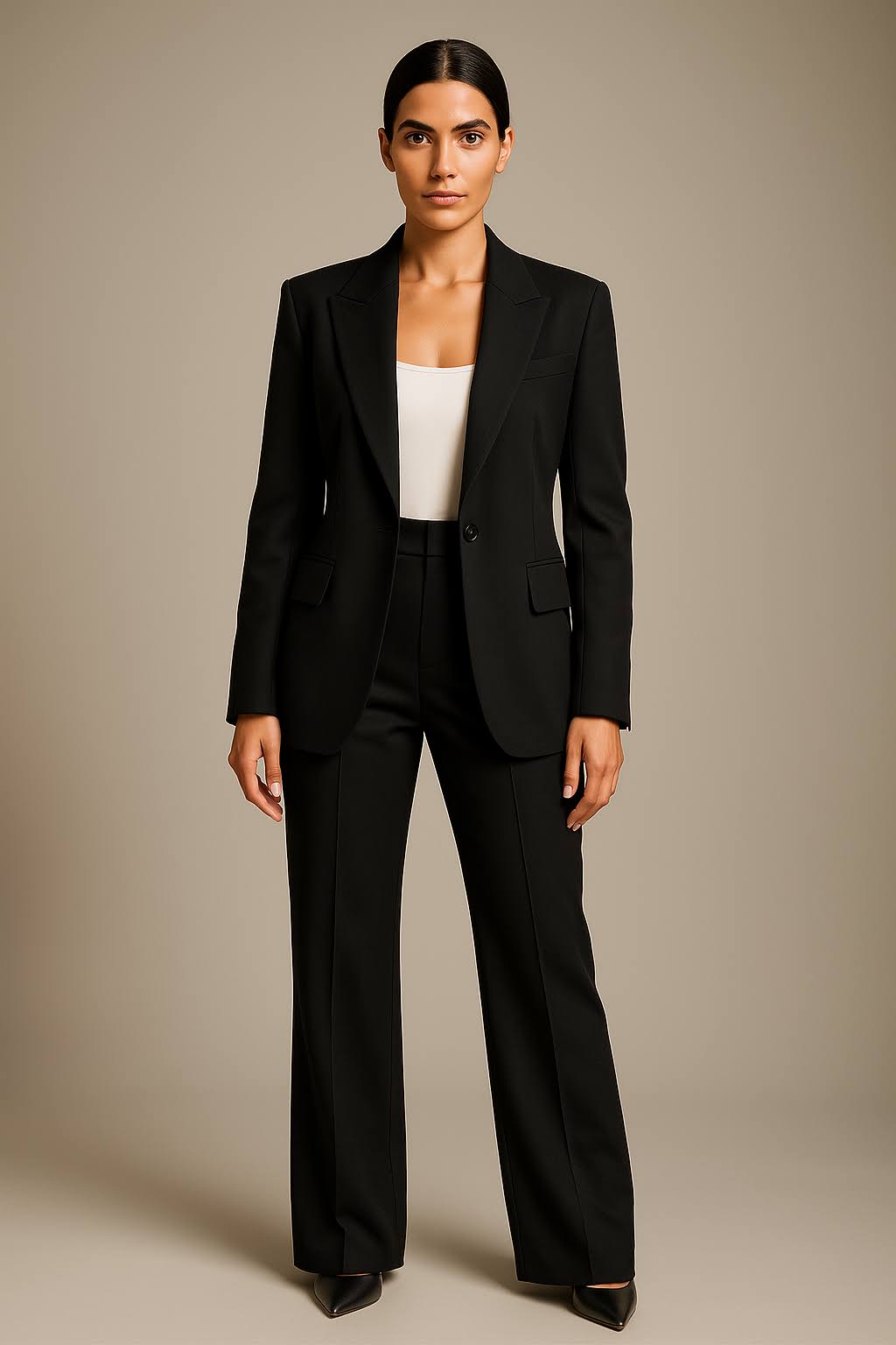 Dames 2-delig Broekpak – Blazer & Pantalon Set | Zakelijk & Formeel