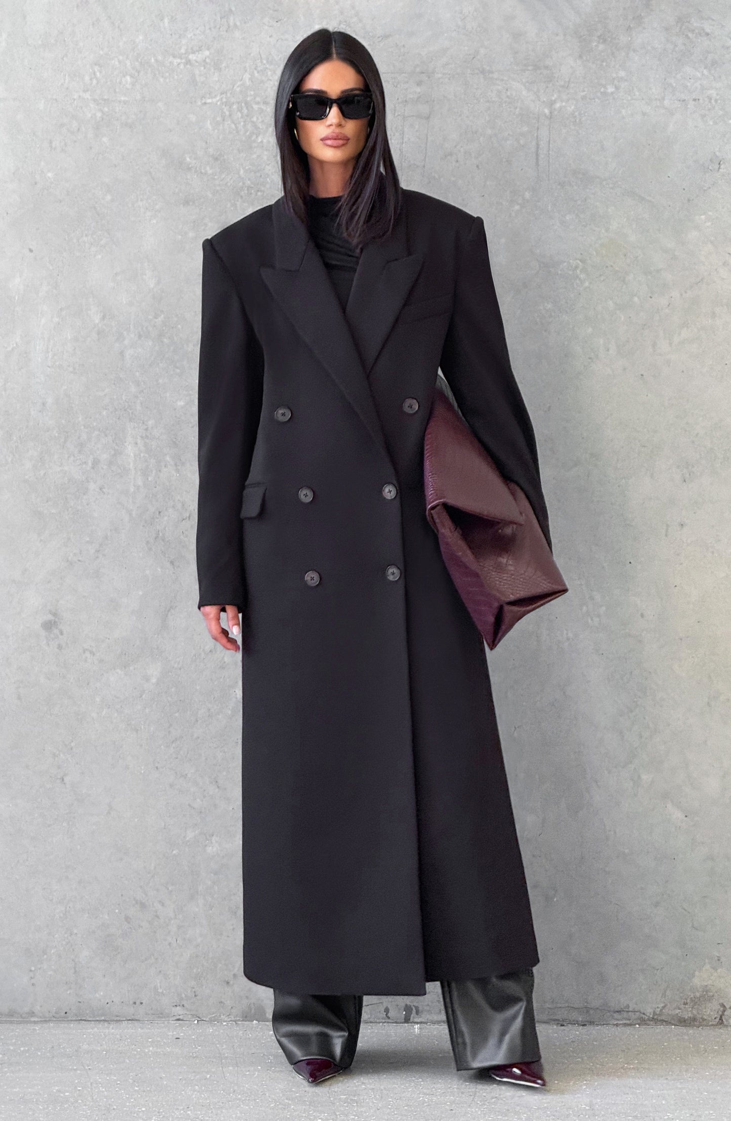 Michelle Coat - Black